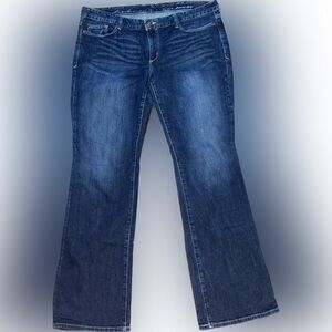 Eddie Bauer Jeans 16 Women’s Curvy Barely Boot Fit